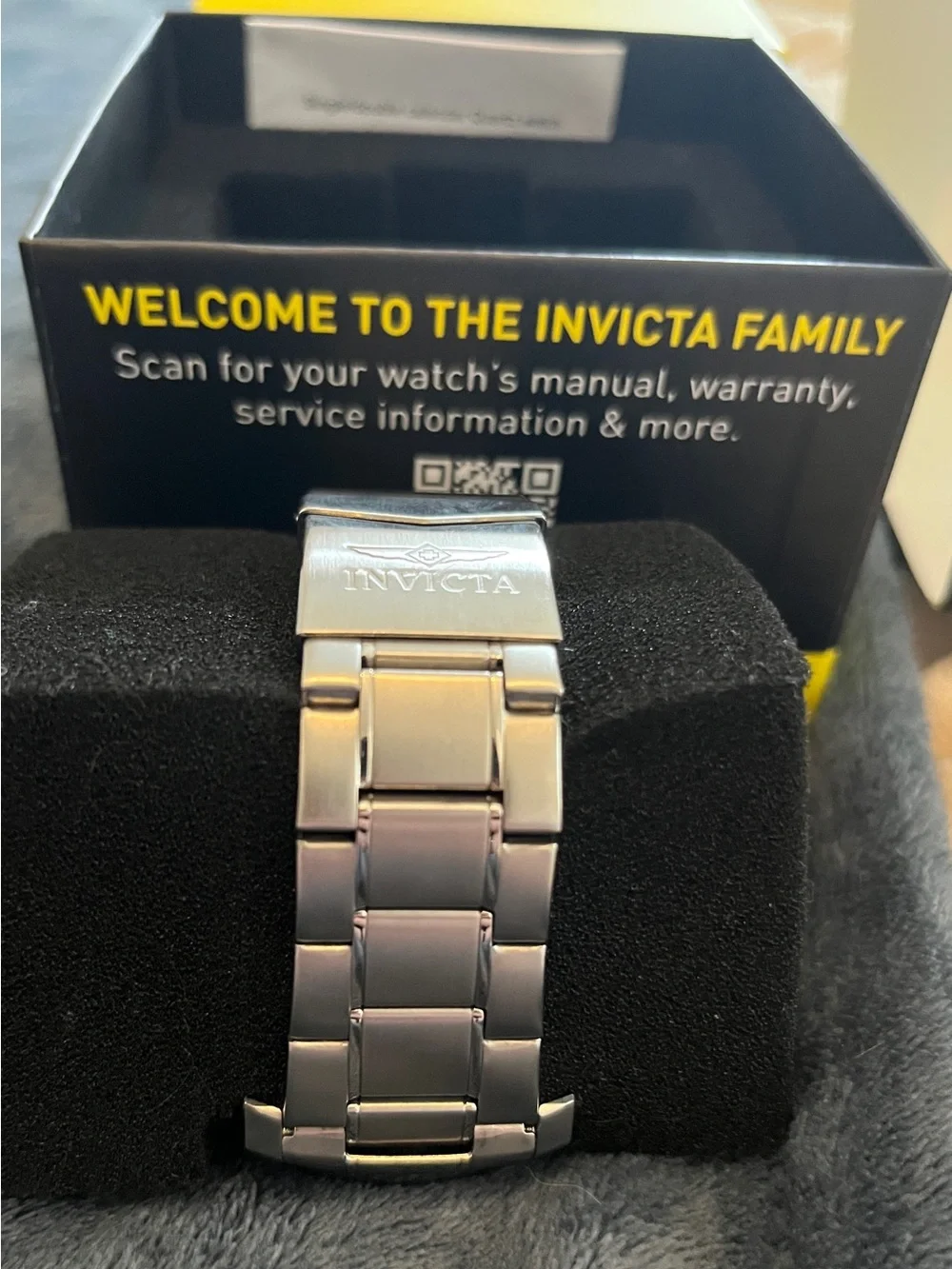 Invicta Specialty Swiss Mvmt | Date Stainless Steel Mens Watch Black Dial | NEW!
